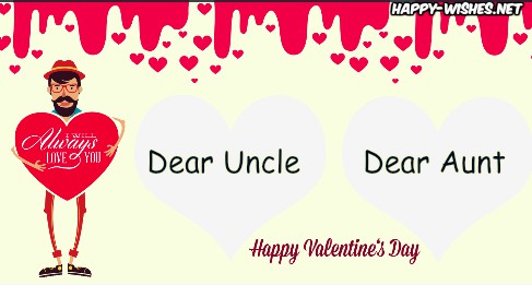 Valentine's Day Wishes For Uncle and Aunt