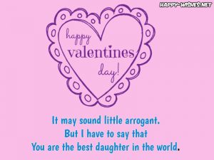 Happy Valentine's Day Wishes For Daughter