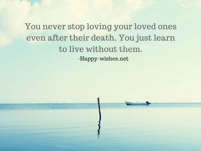 You never stop loving your loved ones even after their death-compressed