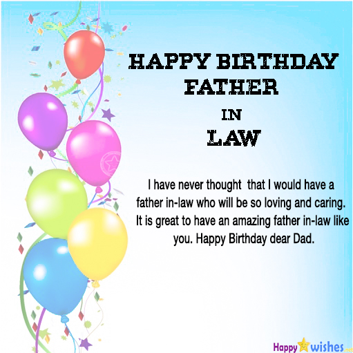 40 Best Birthday Wishes For Father In Law