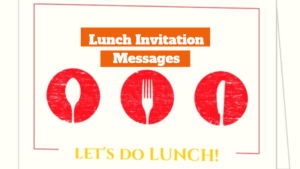 25+ Lunch Invitation Messages - Invitation Wording Sample
