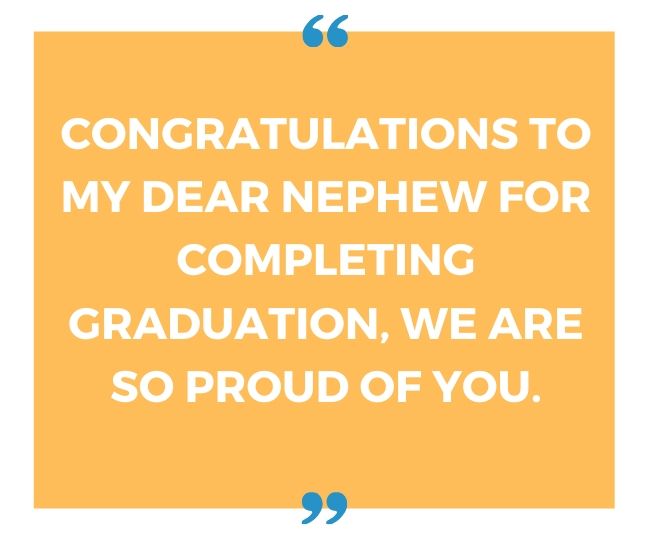 27+ Graduation Quotes & Messages For Nephew