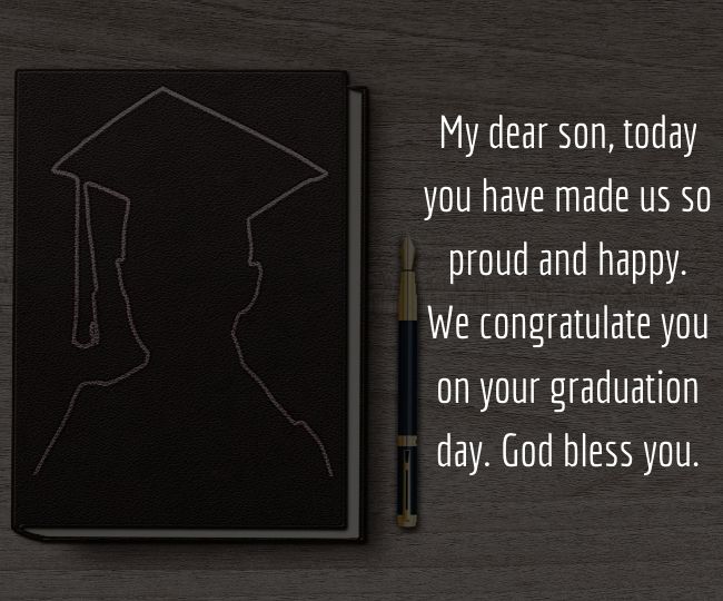 Graduation Quotes & Messages For Son